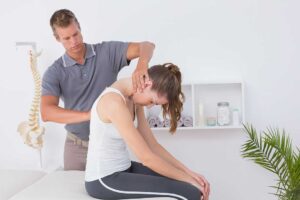 Chiropractic photo from Adobe Stock